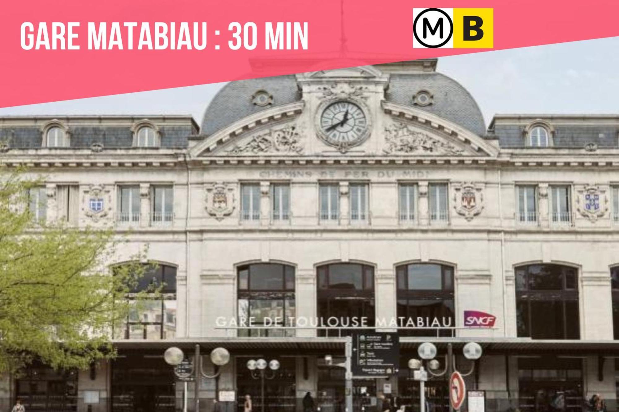 Expat Renting - L'Orient Express - Parking - Wifi Apartment Toulouse Exterior photo